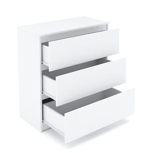 Kommode TALA weiss 3 Schubladen