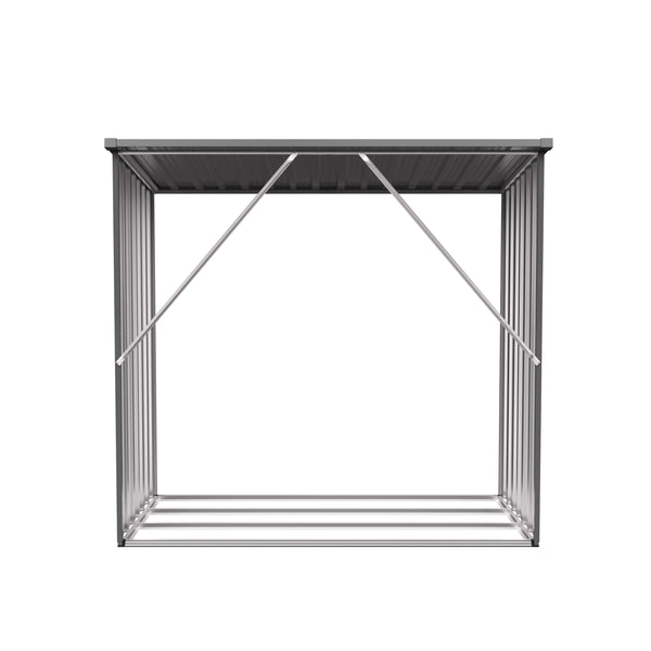 Kaminholzregal Outdoor 164 x 83 x 154 cm