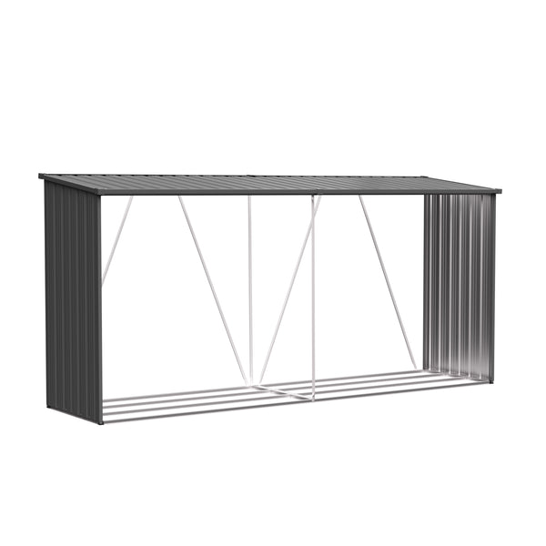 Kaminholzregal Outdoor 330 x 84 x 152 cm