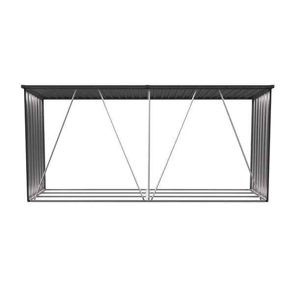 Kaminholzregal Outdoor 330 x 84 x 152 cm