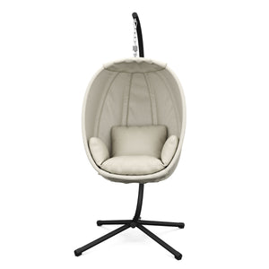 Hängesessel mit Gestell RIO beige