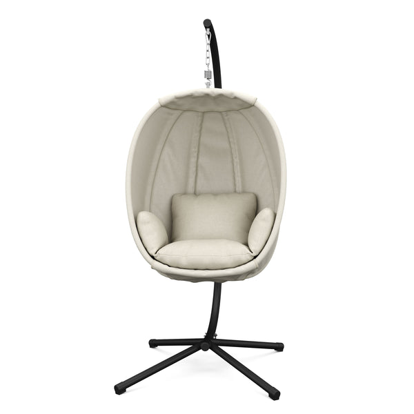 Hängesessel mit Gestell RIO beige