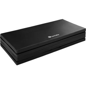 black gymnastics mat