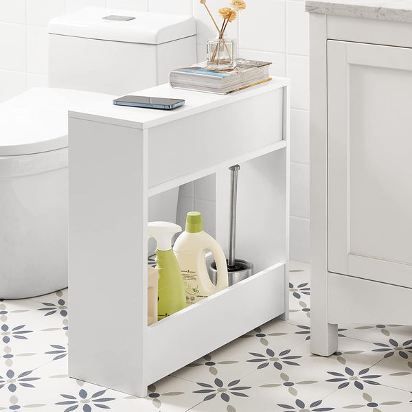 Nischenregal Badezimmerschrank Nischenschrank Weiss BZR48-W