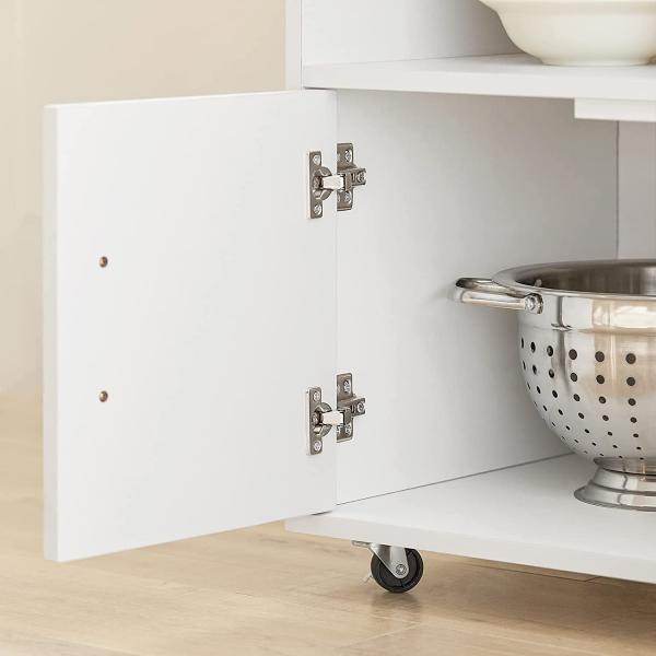 Küchenwagen | Sideboard | Servierwagen | Kücheninsel | Weiss
