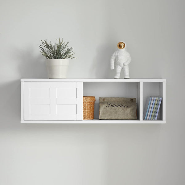 Wandgarderobe | Hängeregal | Flurgarderobe Weiss FHK18-W