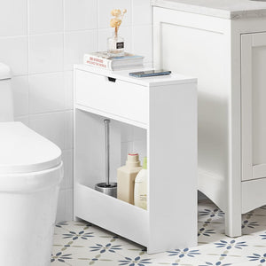 Nischenregal Badezimmerschrank Nischenschrank Weiss BZR48-W