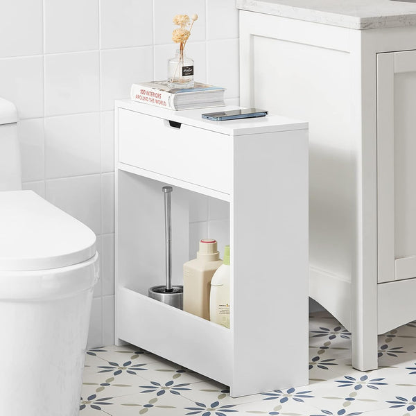 Nischenregal Badezimmerschrank Nischenschrank Weiss BZR48-W