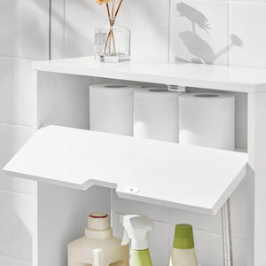Nischenregal Badezimmerschrank Nischenschrank Weiss BZR48-W
