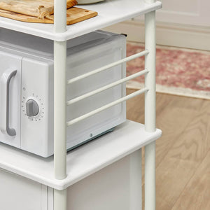 Mikrowellenschrank | Küchenschrank | Mehrzweckschrank Weiss FRG12-W