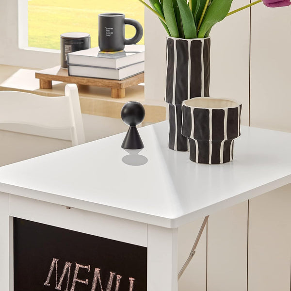 Wandtisch klappbar | Wandtisch mit Küchen Tafel | Klapptisch Weiss FWT20-W