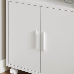 Getränkewagen | Küchenschrank | Mikrowellenschrank Weiss