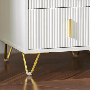 Nachttisch | Couchtisch | Sofatisch | Beistelltisch Weiss FBT115-W
