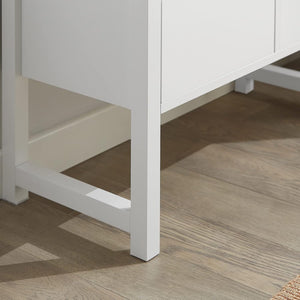 Sitzkommode | Sitzbank mit Stauraum | Schuhbank | Weiss FSR88-W
