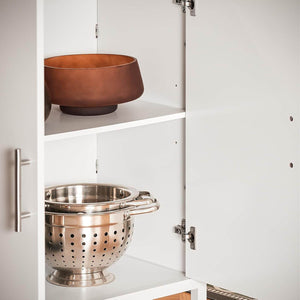 Kücheninsel | Sideboard | Küchenschrank | Kommode | Bartisch | Weiss-Natur