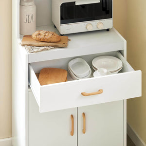Mikrowellenschrank | Küchenschrank | Küchenkommode Weiss FSB12-W