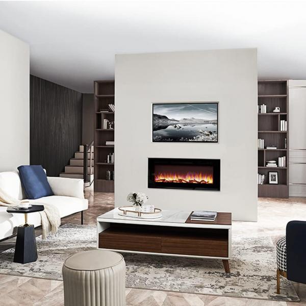 Balderia Elektrokamin - Elektrischer Einbaukamin Fiamma 68"