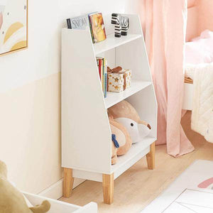 Kinderbücherregal | Aufbewahrungsregal Für Kinder | Weiss