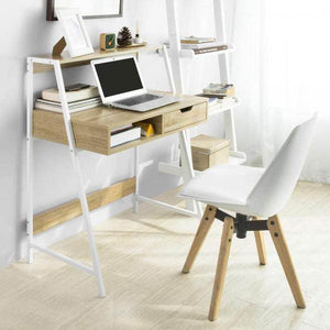 Schreibtisch | Bürotisch | Arbeitstisch | Weiss-Natur