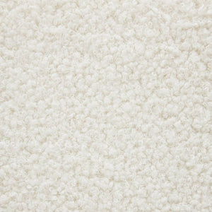 Sitzhocker mit Stauraum Altu XL Bouclé creme-weiß