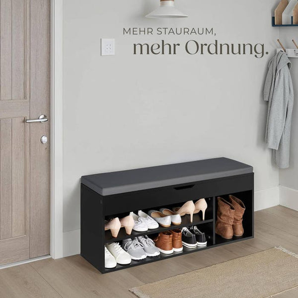 Schuhbank Natalya schwarz