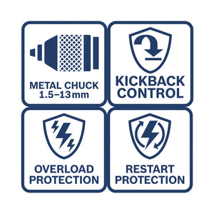 Bosch 3 Tool kit 18V GSR+GWS+GBH+2xGBA 18V 4.0 Ah+GAL 18V-40 0.615.A50.094