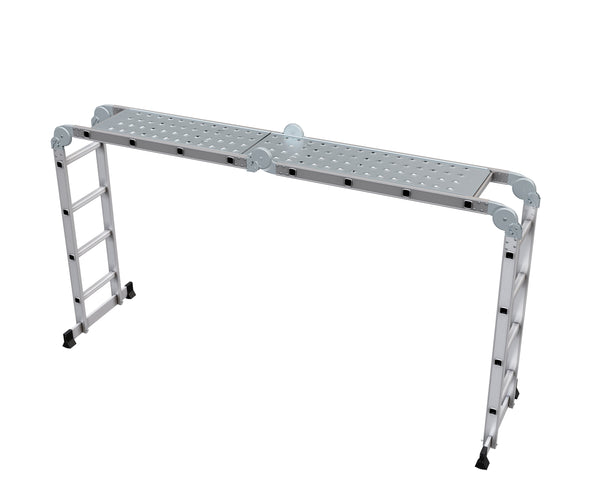 Scala multifunzionale con piattaforma, 460 cm