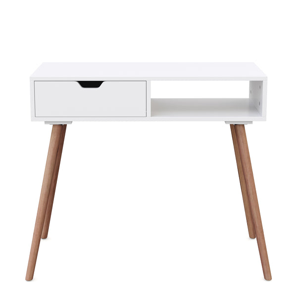 Konsolentisch ALFIA mit Schublade weiss
