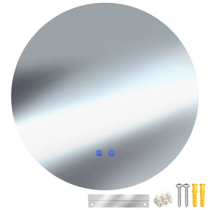 Runder LED Badezimmerspiegel Aurora 60 cm