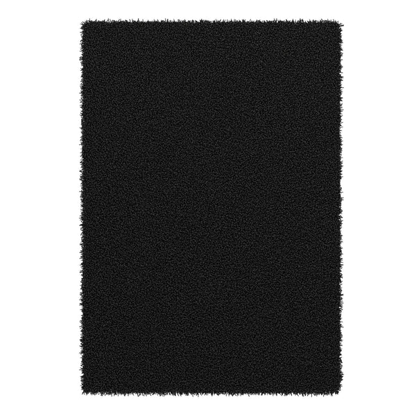 Moquette à poils longs 160 x 230 cm anthracite