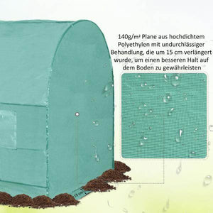 Foliengewächshaus Tomatengewächshaus Treibhaus Frühbeet
