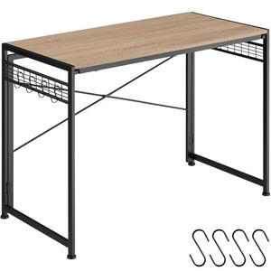 Schreibtisch Paterson Industrial Holz hell, Eiche Sonoma