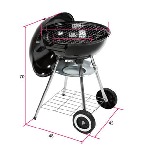 Kugelgrill mit Rollen Ø 41,5cm