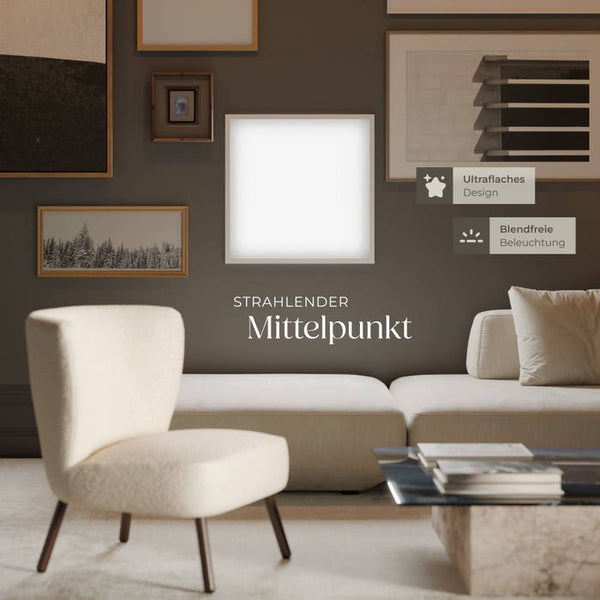 LED-Paneel Lucerna 62 x 62 cm