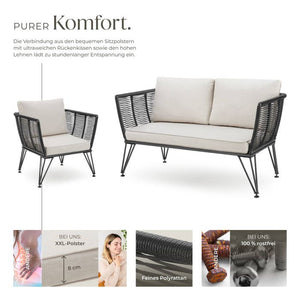 Garten-Loungeset Sundo