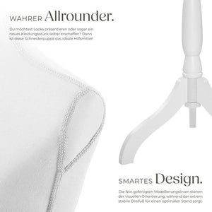 dress form, white
