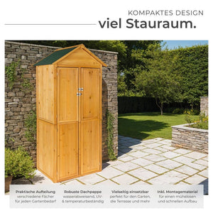 Gartenschrank mit Spitzdach
