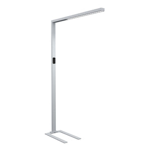 LED Stehlampe LUAN dimmbar mit Bewegungsmelder silber