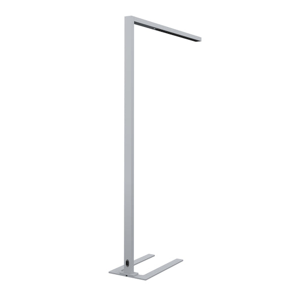 LED Stehlampe LUAN dimmbar mit Bewegungsmelder silber