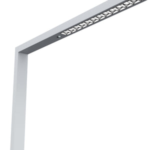 LED Stehlampe LUAN dimmbar mit Bewegungsmelder silber