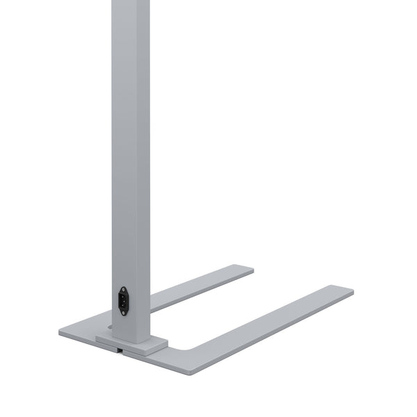 LED Stehlampe LUAN dimmbar mit Bewegungsmelder silber