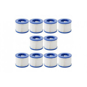 Wasserfilter für Whirlpool HWC-E32, Ersatzfilter Filterkartusche Filterpatrone Lamellenfilter, Zubehör ~ 10 Stück