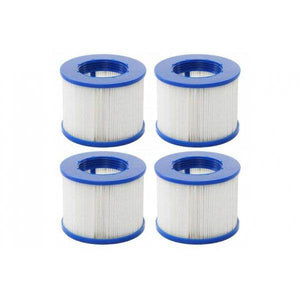Wasserfilter für Whirlpool HWC-E32, Ersatzfilter Filterkartusche Filterpatrone Lamellenfilter, Zubehör ~ 4 Stück