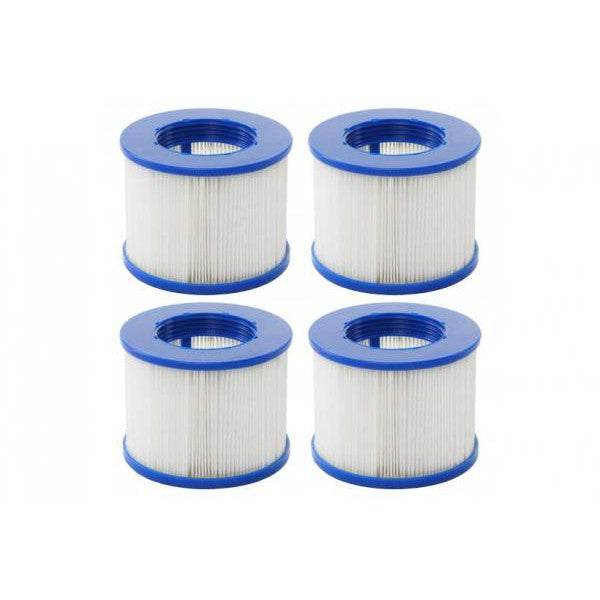 Wasserfilter für Whirlpool HWC-E32, Ersatzfilter Filterkartusche Filterpatrone Lamellenfilter, Zubehör ~ 4 Stück