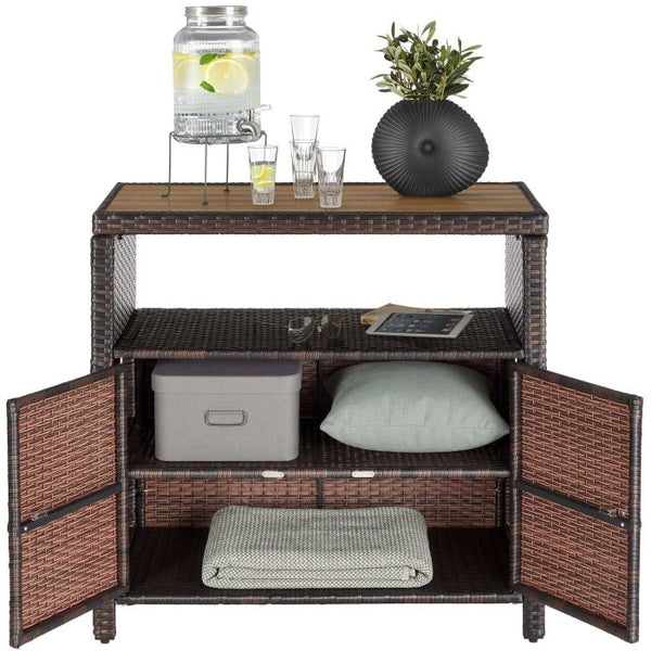 Gartenschrank Monscia braun