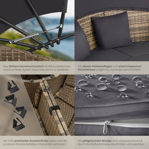 Rattan Sonneninsel Santorin natur