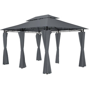 Gartenpavillon Emine anthrazit