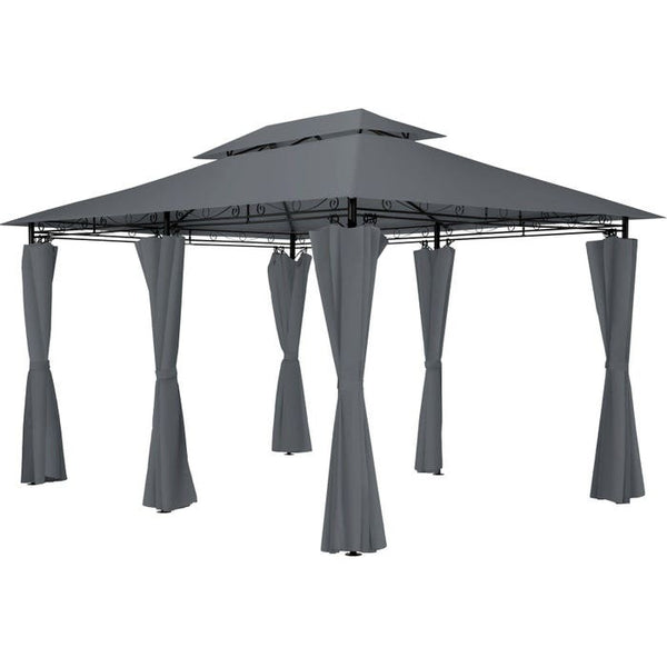 Gartenpavillon Emine anthrazit