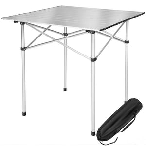 Camping Klapptisch aus Aluminium inkl. Tasche 70x70x70cm
