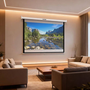 Beamer-Leinwand 178 x 178 cm